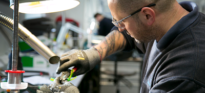 equipment servicing